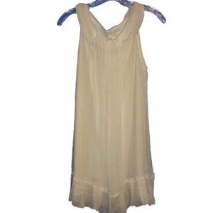 TWENTY ONE IVORY DRESS /TOP SIZE SMALL